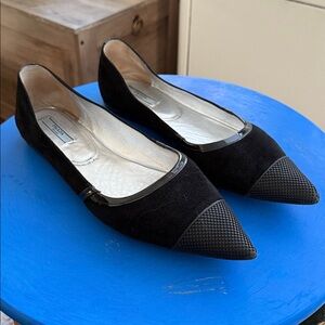 Prada Black Flats